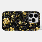 Naadloos met sieraden orchideeën Case-Mate iPhone case (Achterkant (horizontaal))