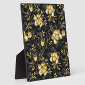 Naadloos met sieraden orchideeën fotoplaat (Zijkant)