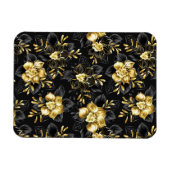 Naadloos met sieraden orchideeën magneet (Horizontaal)