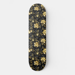 Naadloos met sieraden orchideeën persoonlijk skateboard