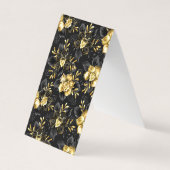 Naadloos met sieraden orchideeën visitekaartje (Voorkant)