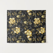 Naadloos met sieraden orchideeën wandkleed (Voorkant (horizontaal))