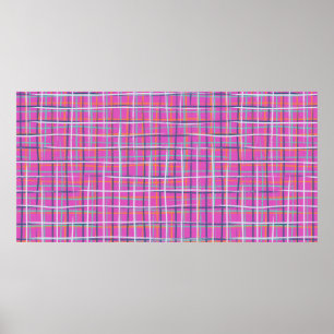 naadloos, minimalistisch vlakpatroon met dit poster