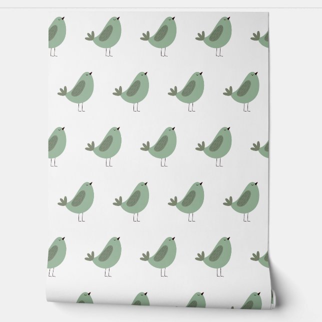 Naadloos minimalistische vectorpatroon van grappig behang (Afrollen)