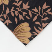 Naadloos mooi paislefloraalpatroon fleece deken (Hoek)