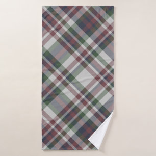 Naadloos multicolor tartanpatroon. Pond Badhanddoek