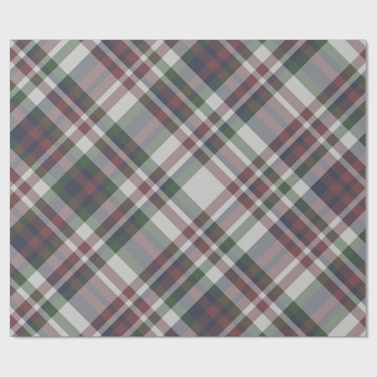 Naadloos multicolor tartanpatroon. Pond Cadeaupapier (Vlak)