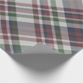 Naadloos multicolor tartanpatroon. Pond Cadeaupapier (Hoek)