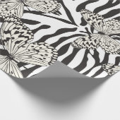 Naadloos multicolor vlinderpatroon. B Cadeaupapier (Hoek)