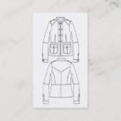 naadloos, -n.////kleefmaker//drukker///naaldcontai visitekaartje (Achterkant)