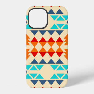 Naadloos Native American patroon van ruit en drieh iPhone 12 Hoesje