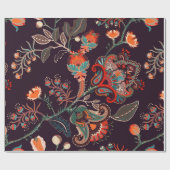 Naadloos natuur patroon. Achtergrond met groot dec Cadeaupapier (Vlak)