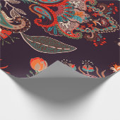 Naadloos natuur patroon. Achtergrond met groot dec Cadeaupapier (Hoek)