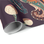 Naadloos natuur patroon. Achtergrond met groot dec Cadeaupapier (Rol Hoek)