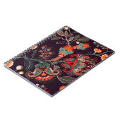 Naadloos natuur patroon. Achtergrond met groot dec Notitieboek (Linkerzijde)