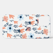Naadloos natuurlijk bloempatroon, abstracte bloeme Case-Mate iPhone case (Achterkant (horizontaal))