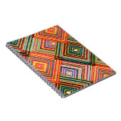 Naadloos ontwerp patchwork. Creative backgr Notitieboek (Rechterzijde)