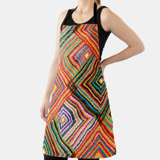 Naadloos ontwerp patchwork. Creative backgr Schort (Insitu)