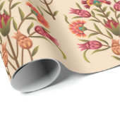 naadloos ontwerp van een muggenbloem cadeaupapier (Rol Hoek)