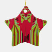 Naadloos ontwerp van Hakuna Matata Keramisch Ornament (Voorkant)