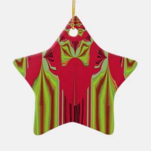 Naadloos ontwerp van Hakuna Matata Keramisch Ornament