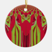 Naadloos ontwerp van Hakuna Matata Keramisch Ornament (Voorkant)