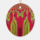 Naadloos ontwerp van Hakuna Matata Keramisch Ornament (Links)