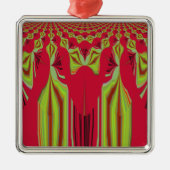 Naadloos ontwerp van Hakuna Matata Metalen Ornament (Voorkant)