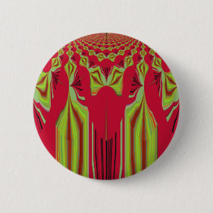 Naadloos ontwerp van Hakuna Matata Ronde Button 5,7 Cm