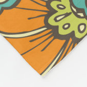 naadloos oostelijk patroon fleece deken (Hoek)
