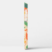 Naadloos oranje patroon, abstracte  kunst. Case-Mate iPhone case (Achterkant / Links)