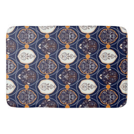 Naadloos ornament floreel abstract badmat