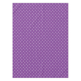 Naadloos paars achtergrond polka stippenpatroon  tafelkleed