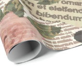 Naadloos Parijs reisbehang.  krant Cadeaupapier (Rol Hoek)