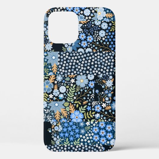 Naadloos patchwork-patroon van verschillende stoff Case-Mate iPhone case (Achterkant)