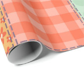 Naadloos patchwork-uil patroon. achtergrond cadeaupapier (Rol Hoek)