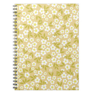 Naadloos  patroon abstract. Witte bloedstroom Notitieboek