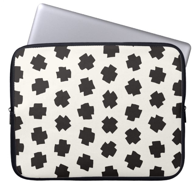  naadloos patroon. Abstracte achtergrond met Laptop Sleeve (Voorkant)