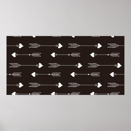 naadloos patroon. Abstracte achtergrond met Poster (Voorkant)