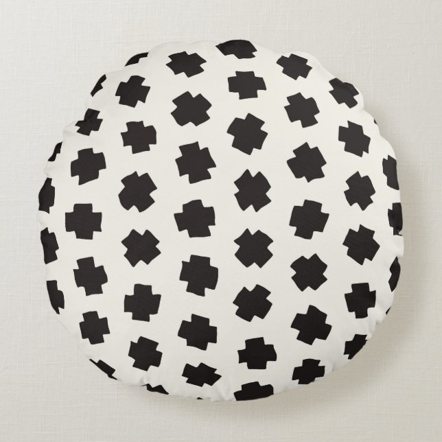  naadloos patroon. Abstracte achtergrond met Rond Kussen (Voorkant)