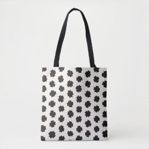 naadloos patroon. Abstracte achtergrond met Tote Bag