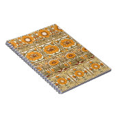 Naadloos patroon, achtergrond met decoratief eleme notitieboek (Rechterzijde)