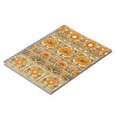 Naadloos patroon, achtergrond met decoratief eleme notitieboek (Linkerzijde)