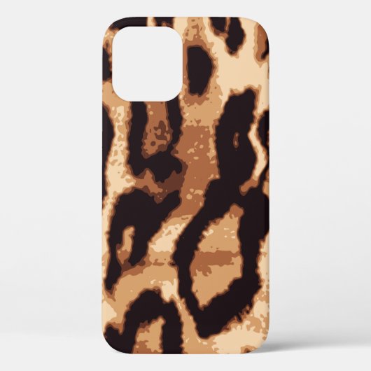 Naadloos patroon afdrukken op de luipaard Case-Mate iPhone case (Achterkant)