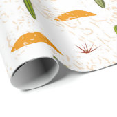 Naadloos patroon, cactus, zandtextuur, Mexicaanse  Cadeaupapier (Rol Hoek)