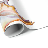 Naadloos patroon Caraïbische zeester Cadeaupapier (Rol Hoek)