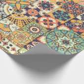 Naadloos patroon. decoratieve elementen. Han Cadeaupapier (Hoek)