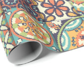 Naadloos patroon. decoratieve elementen. Han Cadeaupapier (Rol Hoek)