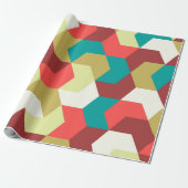 Naadloos patroon. Eindeloze achtergrond van geomet Cadeaupapier (Uitgerold)