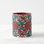 naadloos patroon Etnaadloos patroon Mok (Midden)